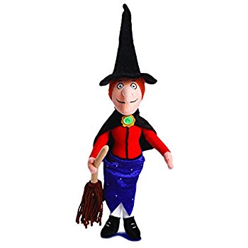 350x350 15.5 Room On The Broom Witch With Broom Soft Toy
