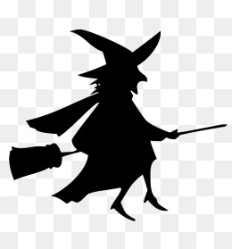 260x279 Witch Riding A Broom Png Images Vectors And Psd Files Free