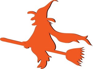 300x223 Witch Clipart Image
