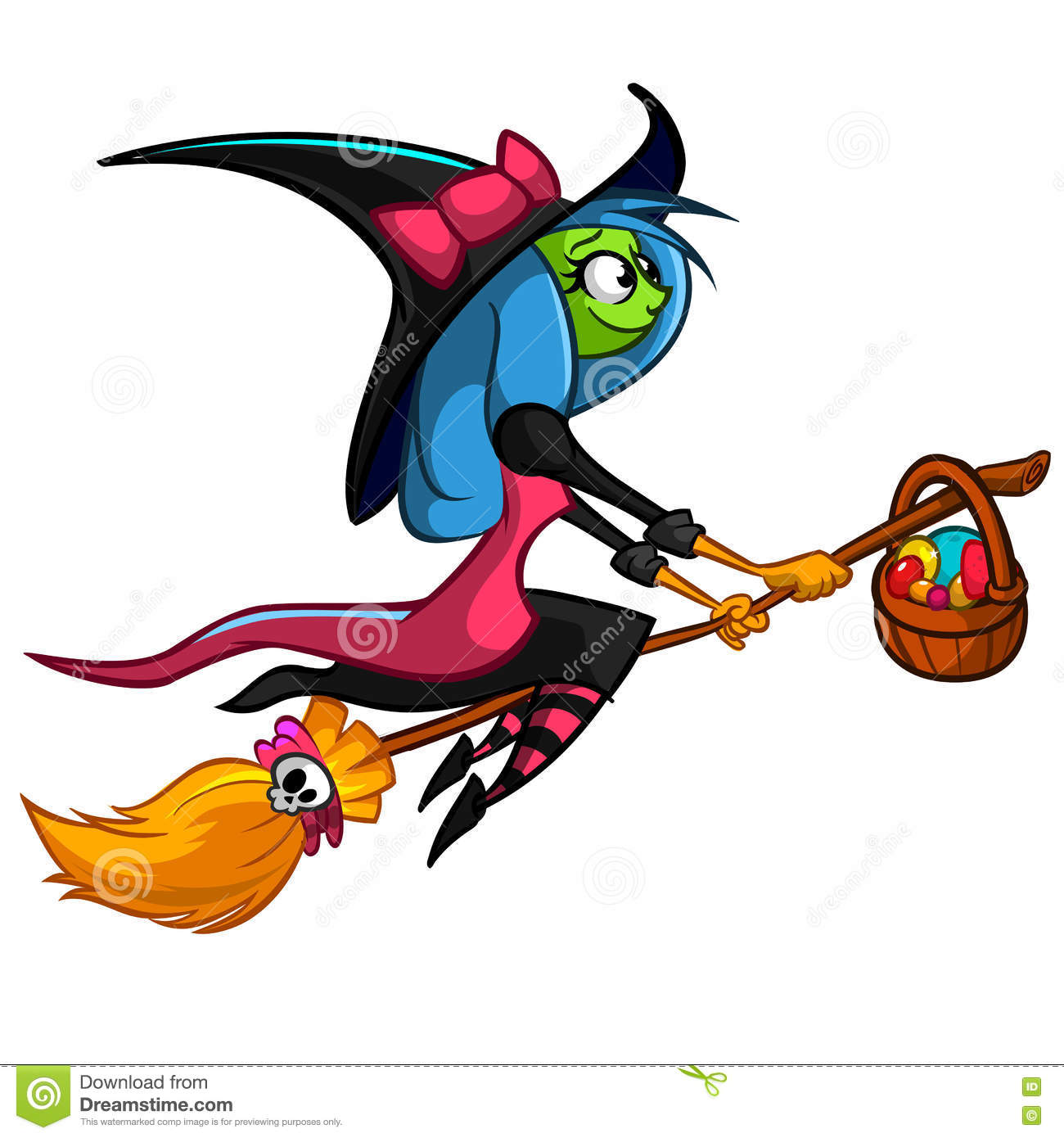 1300x1390 Witch Clipart Her Broom