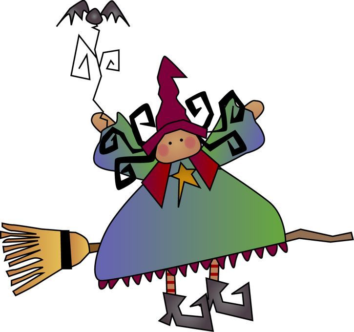 725x680 Witch Clipart Friendly Witch