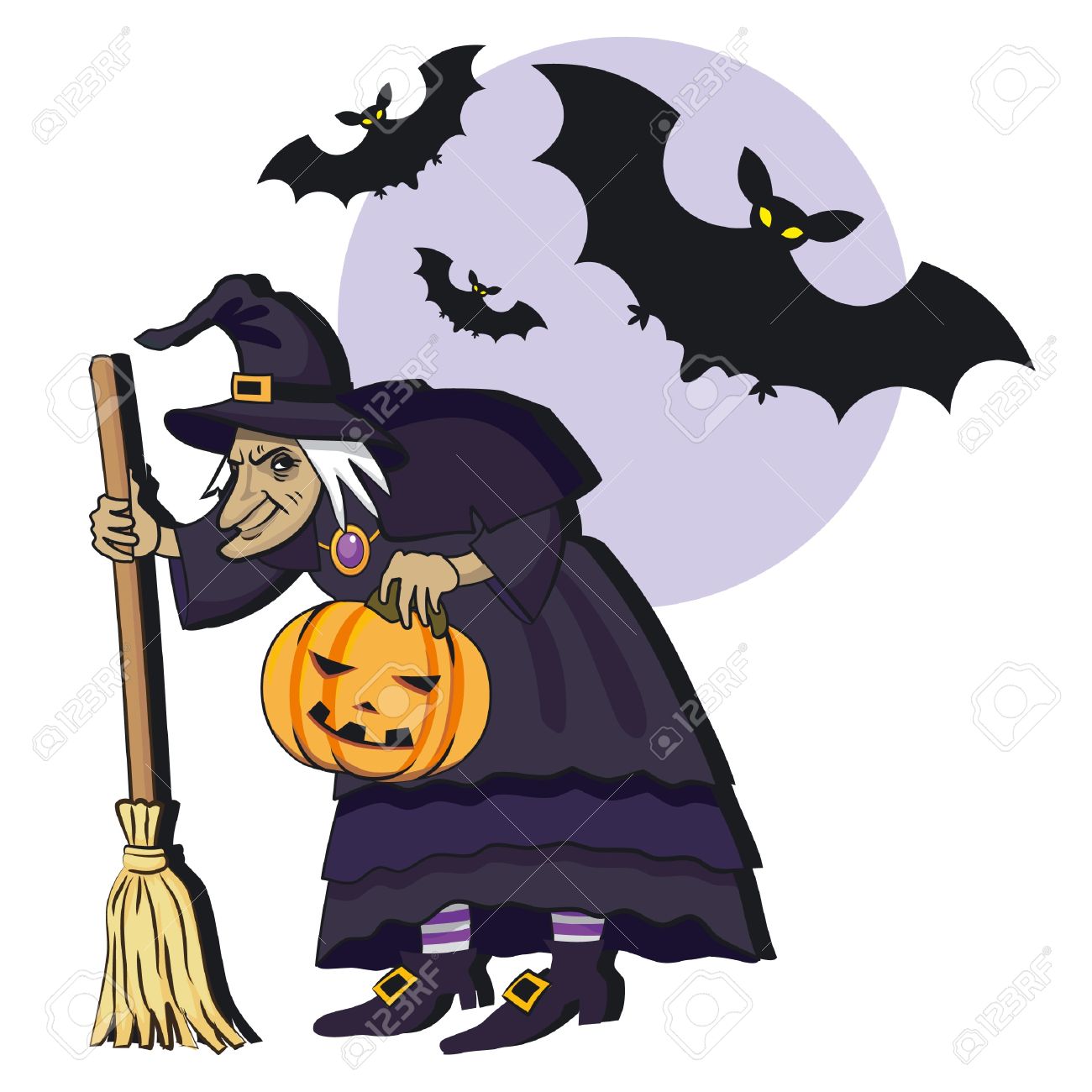 1300x1300 Old Witch Clipart