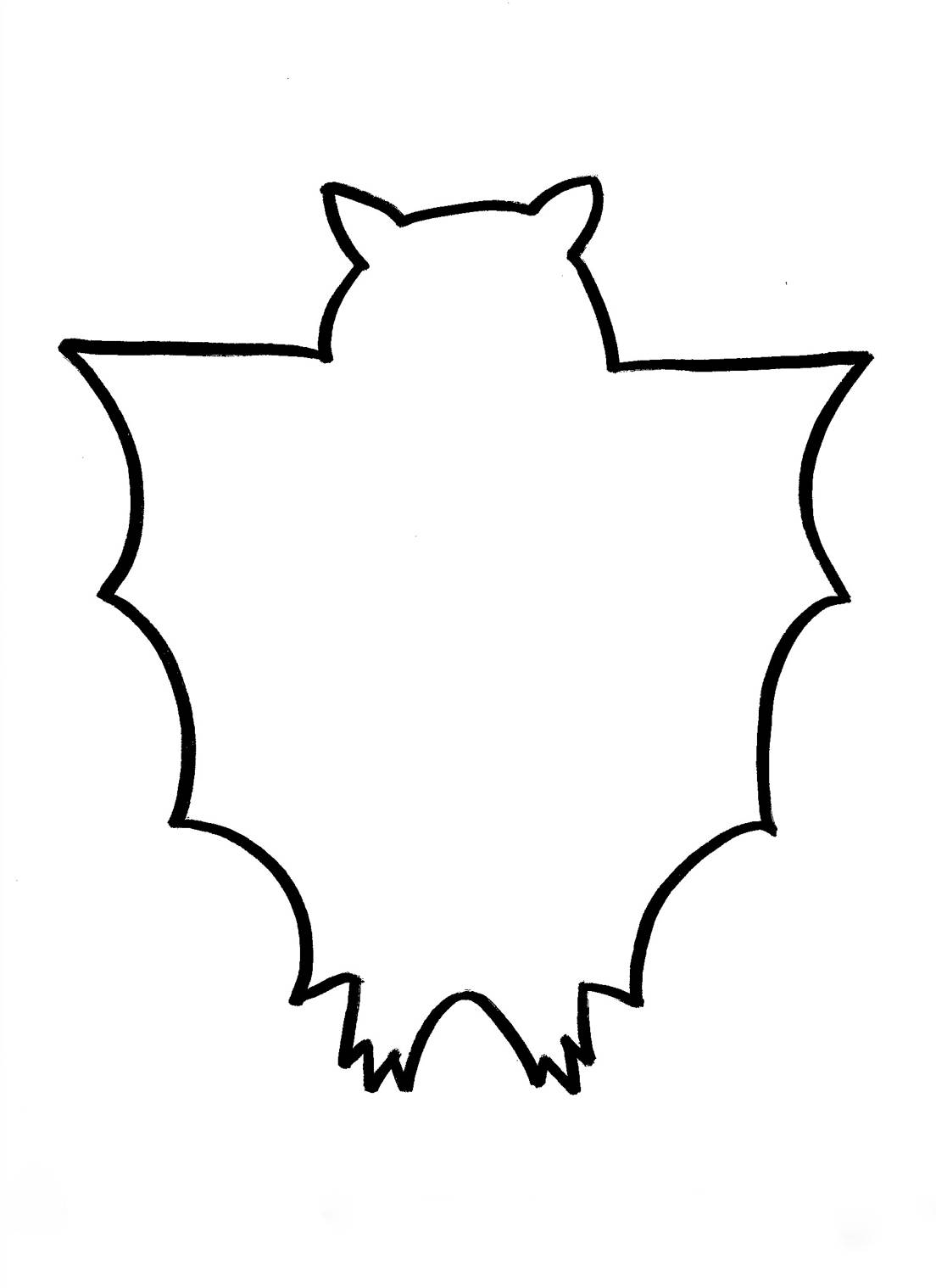 1104x1518 Bat Outline Cliparts