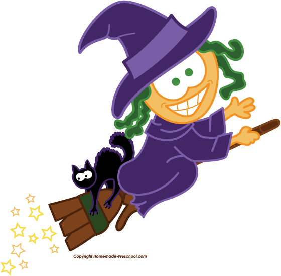 560x549 Free Witch Clipart