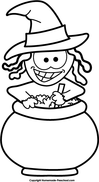 320x588 Free Witch Clipart