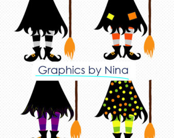 340x270 Witch Clipart Etsy