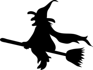 300x224 Witch Silhouette Witch Clip Art Images Wicked Witch Stock Photos