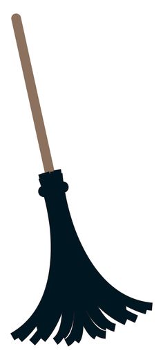 236x519 Halloween Broom Clip Art