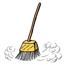 222x217 Clipart Broom