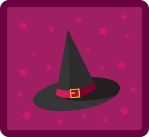 300x275 Witch Hat Clipart Image