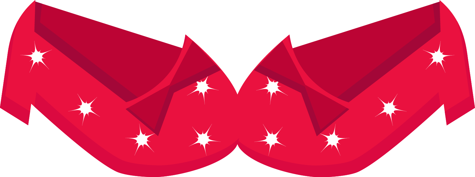 1540x574 Wizard Of Oz Clipart Ruby Slipper