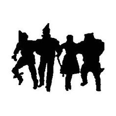 236x236 Wizard Of Oz Character Clipart Silhouette