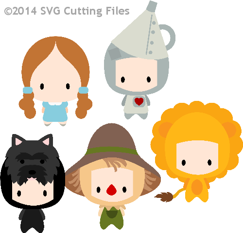 500x478 Chibi Kids Dressed As Oz