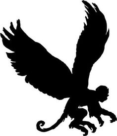 236x275 What A Fantastic Flying Monkey Silhouette! Parties Wizard Of Oz