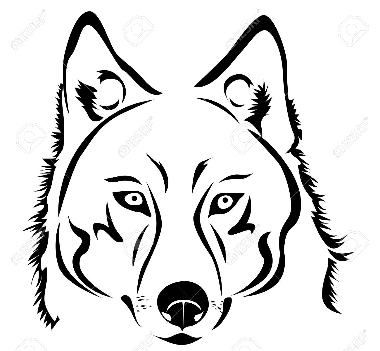 1300x1200 Head Clipart Black And White Free Download