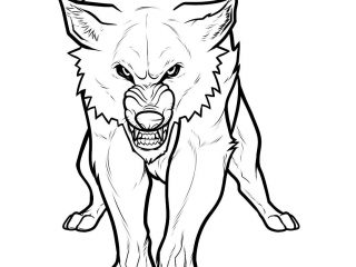 320x240 Lovely Free Wolf Coloring Pages 90 With Additional Seasonal