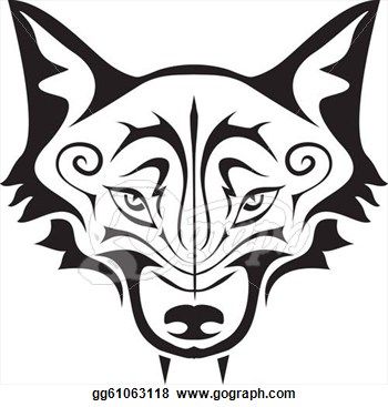 350x367 Wolf Clipart Wolf Face