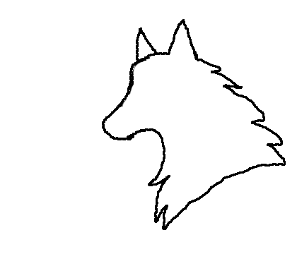 Wolf Head Outline | Free download on ClipArtMag