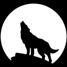 236x236 Howling Wolf Silhouette Psd Clip Art Inspirations For Art Quilts