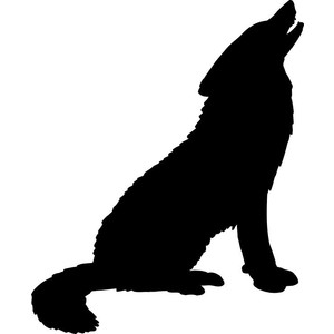 300x300 Wolf Howling Clipart Clipartfest 2