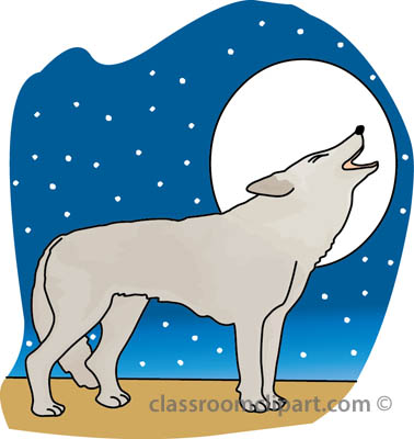378x400 Wolf Howling Search Results For Howling Pictures Graphics Clipart