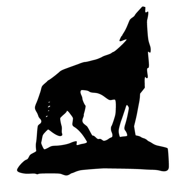 Wolf Outline | Free download on ClipArtMag