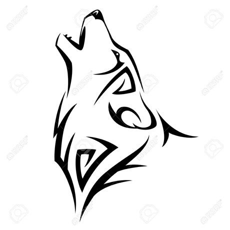 460x460 Best Simple Wolf Tattoo Ideas Simple Wolf