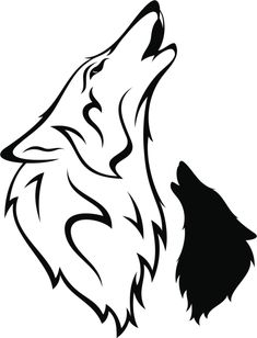 Wolf Outline | Free download on ClipArtMag