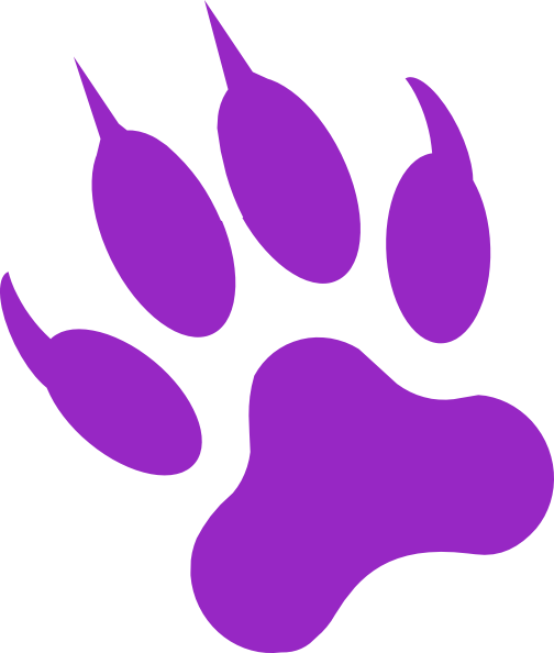 504x594 License Paw Print Clip Art