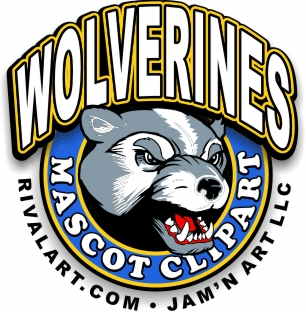 306x312 Wolverine Clipart