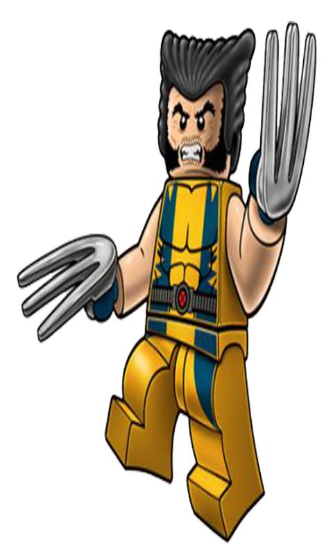 480x800 Wolverine Clipart Lego