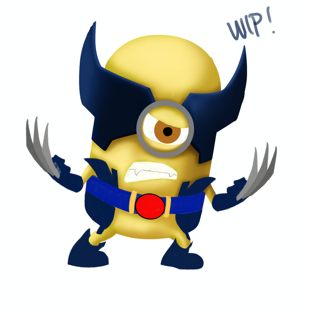 1024x1024 Wolverine Clipart Minion