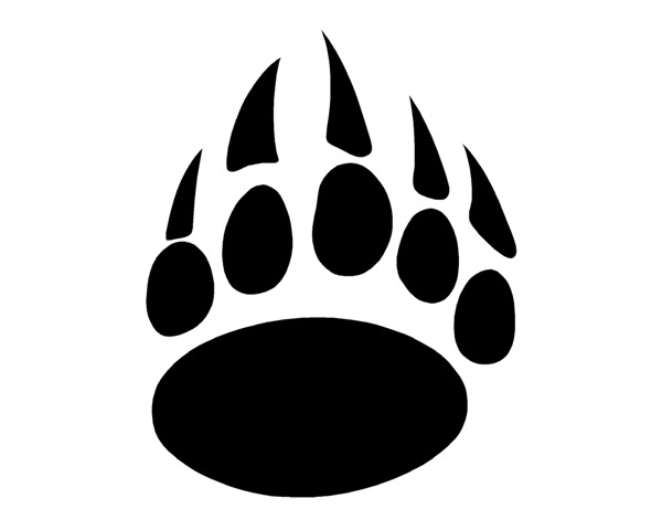 Wolverine Paw Print | Free download on ClipArtMag