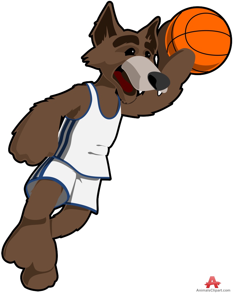 793x999 Basketball Clip Art Wolves Cliparts