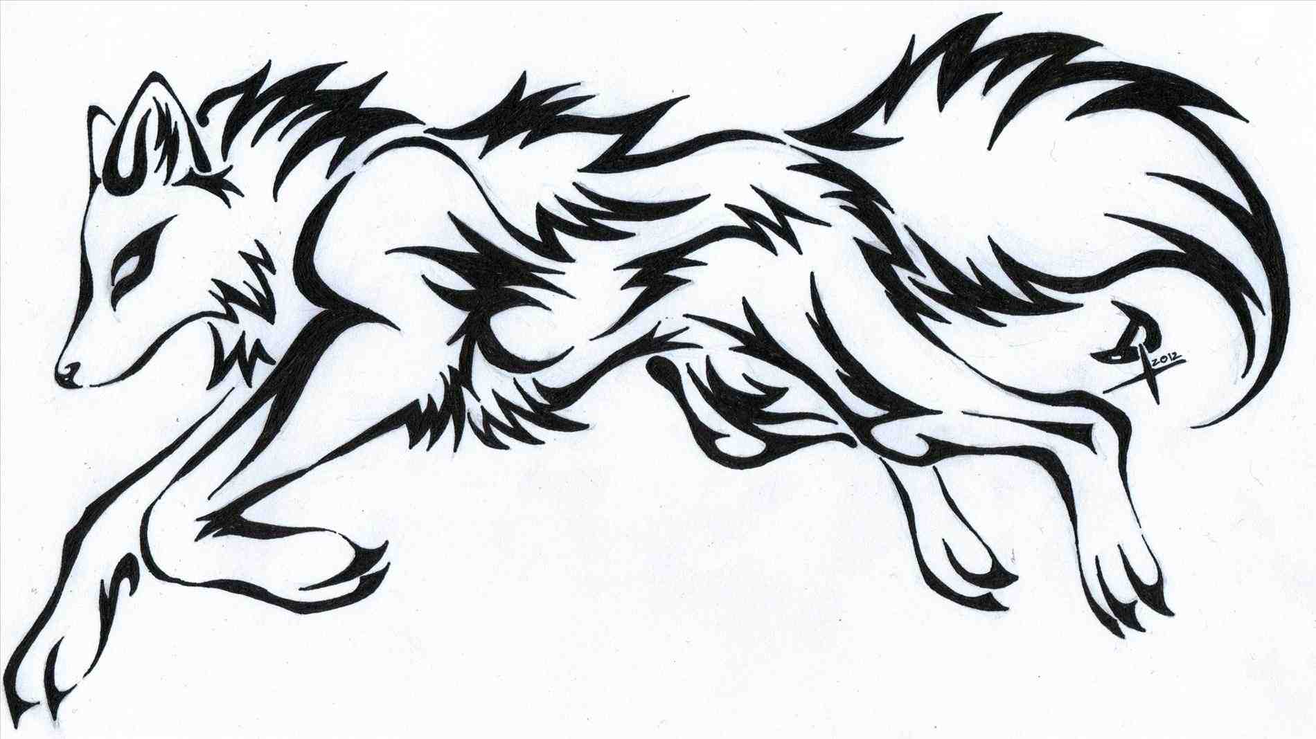 Wolves Drawings | Free download on ClipArtMag