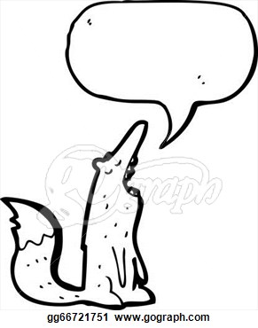 291x370 Wolf Howling Outline Clipart Cliparthut