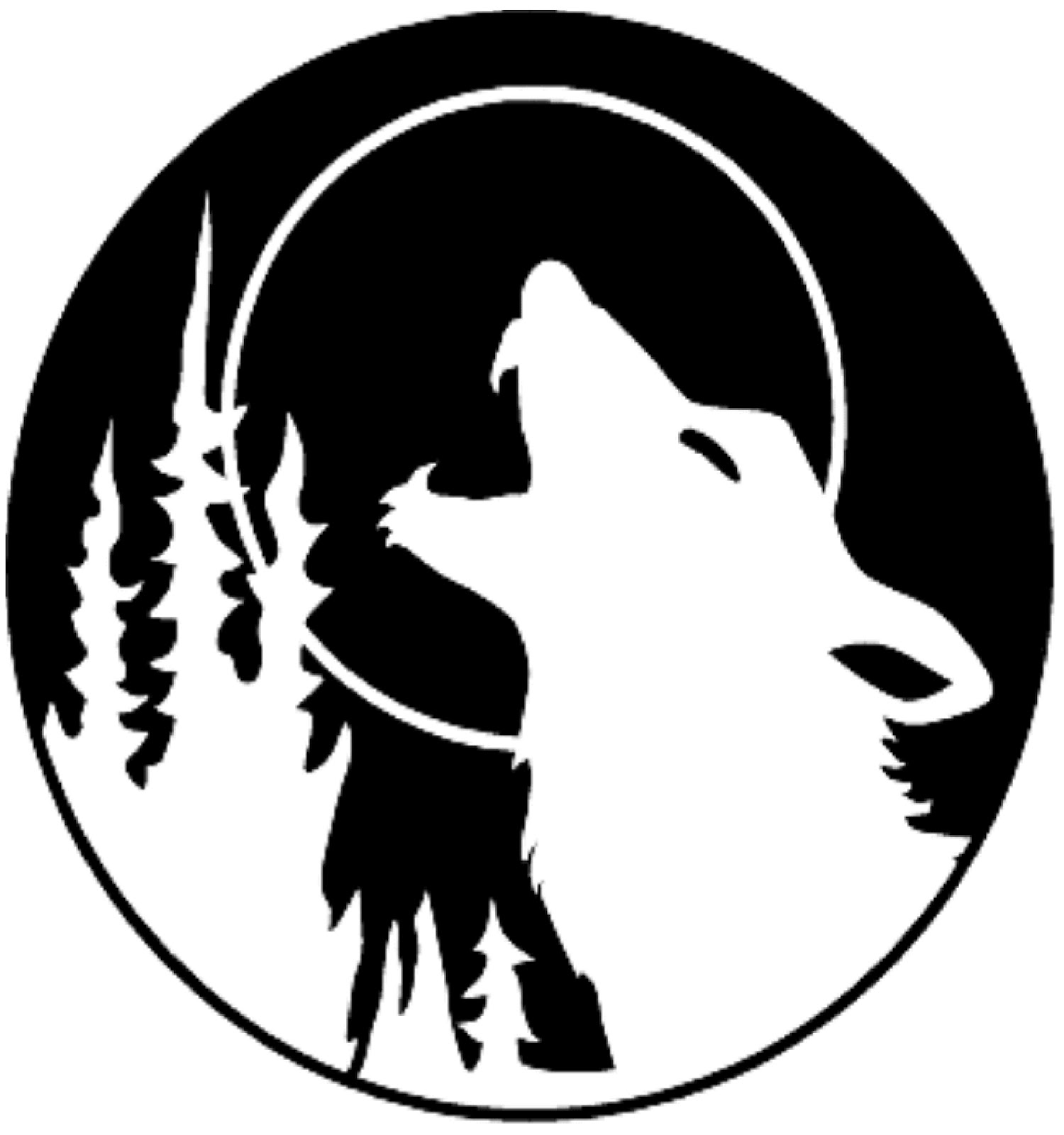 1500x1600 Wolf Howling Clipart 3