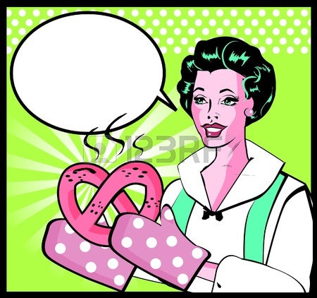 450x422 Graphics For Vintage Woman Cooking Graphics