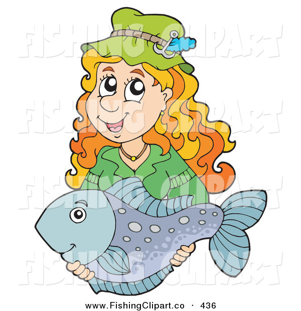 600x620 Fishing Clipart Caught Fish