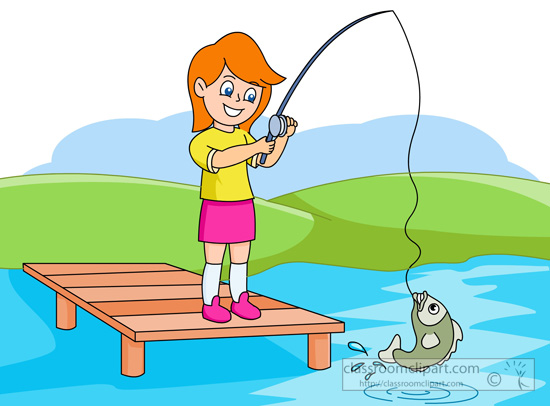 550x406 Lake Fishing Clip Art Clipart