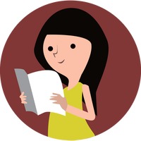 200x200 Woman Women Lady Ladies Human People Person Reading Readings Read