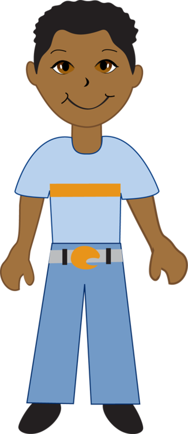 640x1472 African American Clipart