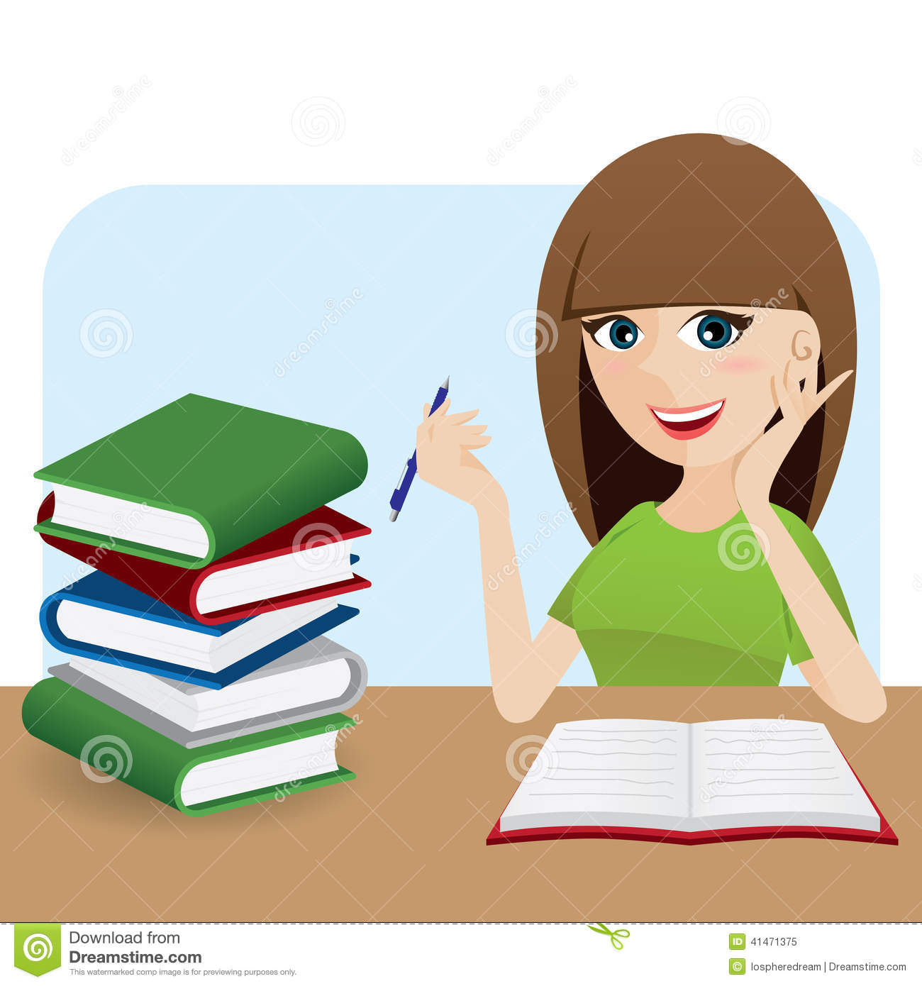 1300x1390 Writing Book Clipart