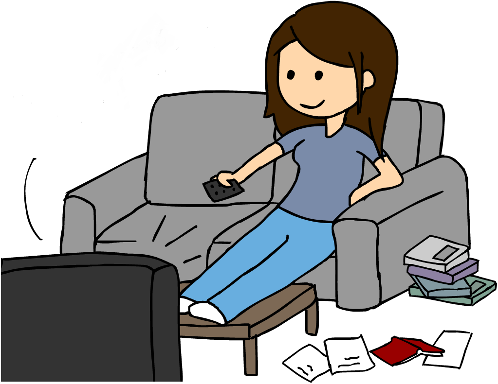 1023x790 Friends Watching Tv Clipart