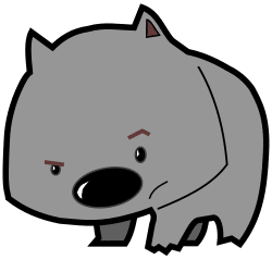 250x250 Top 88 Wombat Clipart