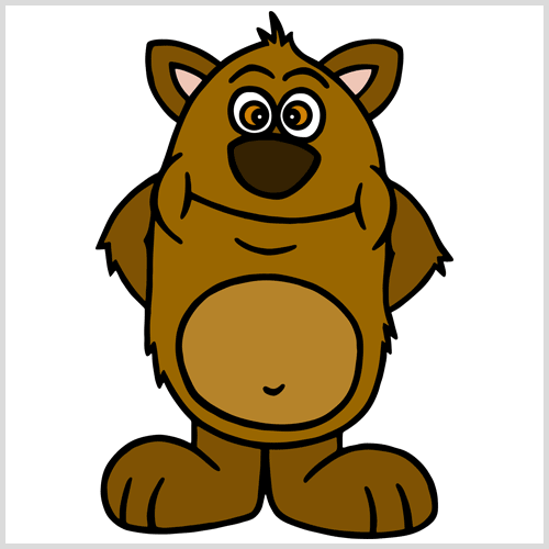 500x500 Wombat Clip Art Clipart Panda