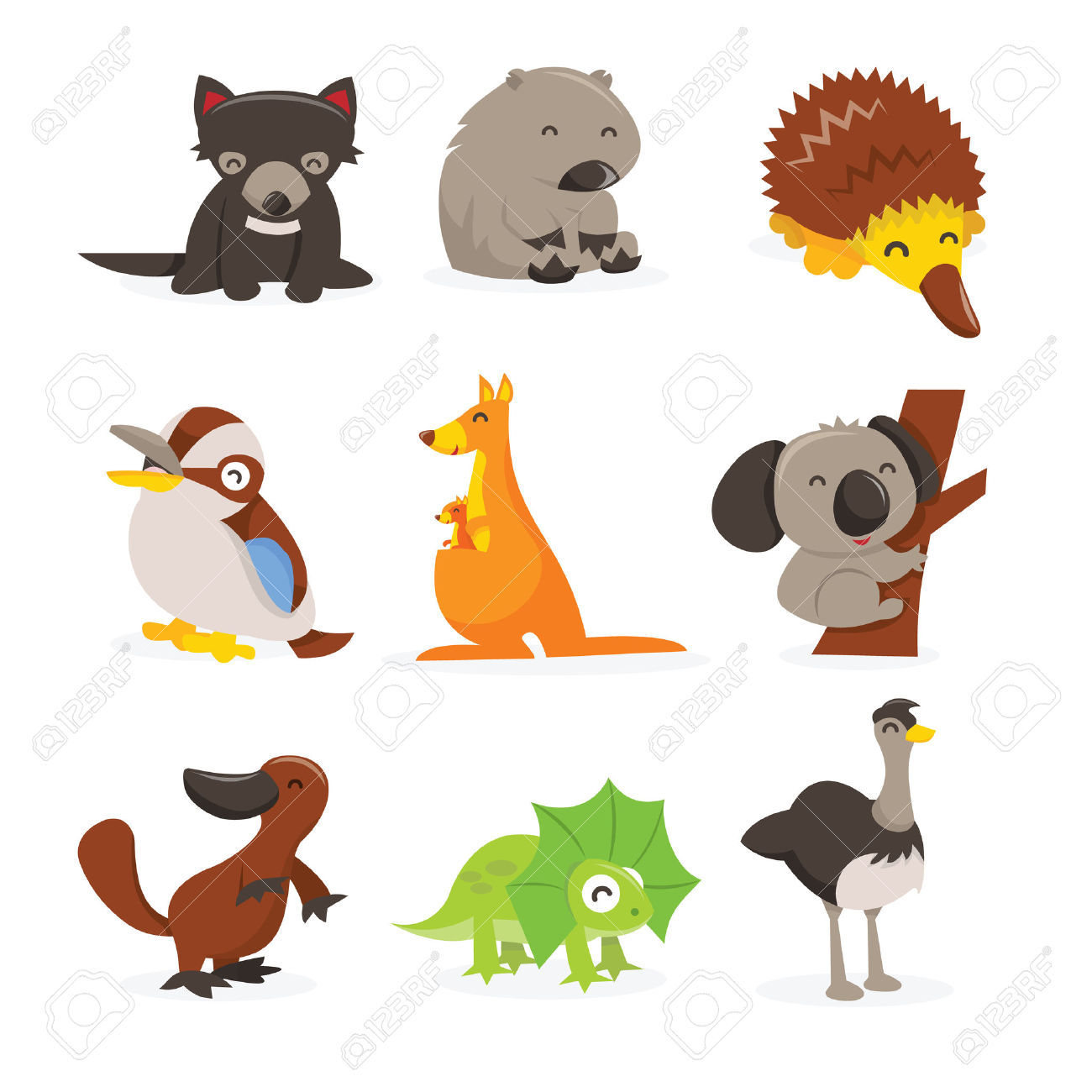 1300x1300 Wombat Clipart Australian