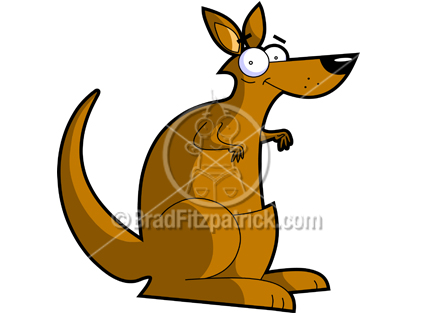 432x324 Wombat Clip Art