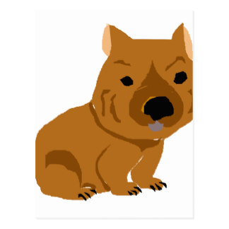 324x324 Funny Wombat Cards