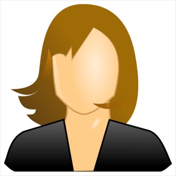 350x350 Free Female Icon Clipart